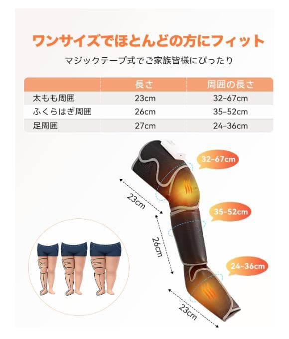 フットケア ふくらはぎケア USB充電式 ふくらはぎリッラクス 2個セット足温