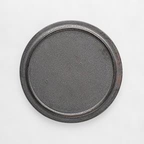 笠間　作家　船串篤司　リム皿　22cm