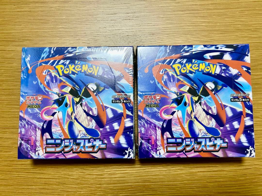 ポケモンカードゲーム ニンジャスピナー シュリンク付き　1BOX