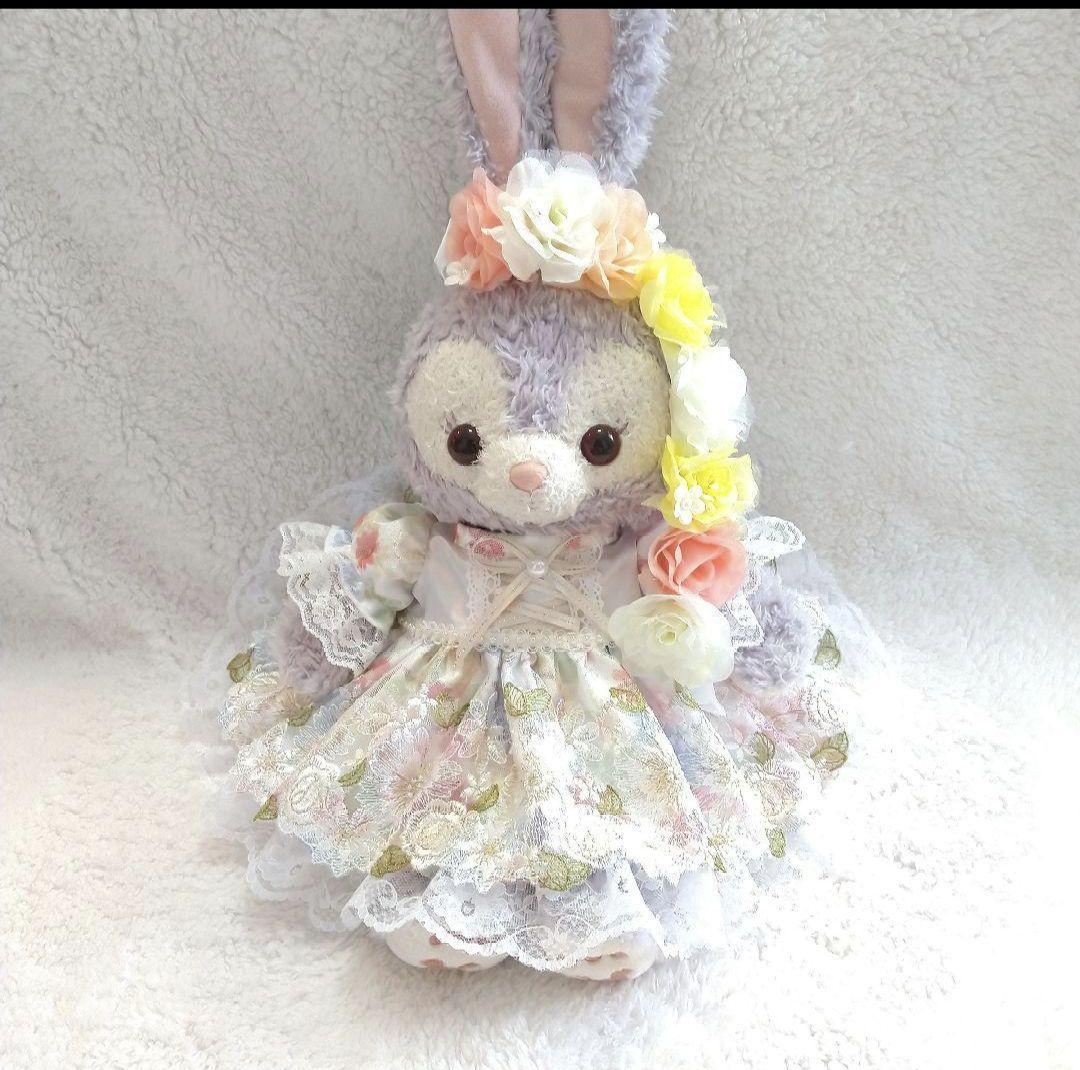 ①ステラルーコスチューム No730 Sサイズ用☆お花いっぱいキラキラコス