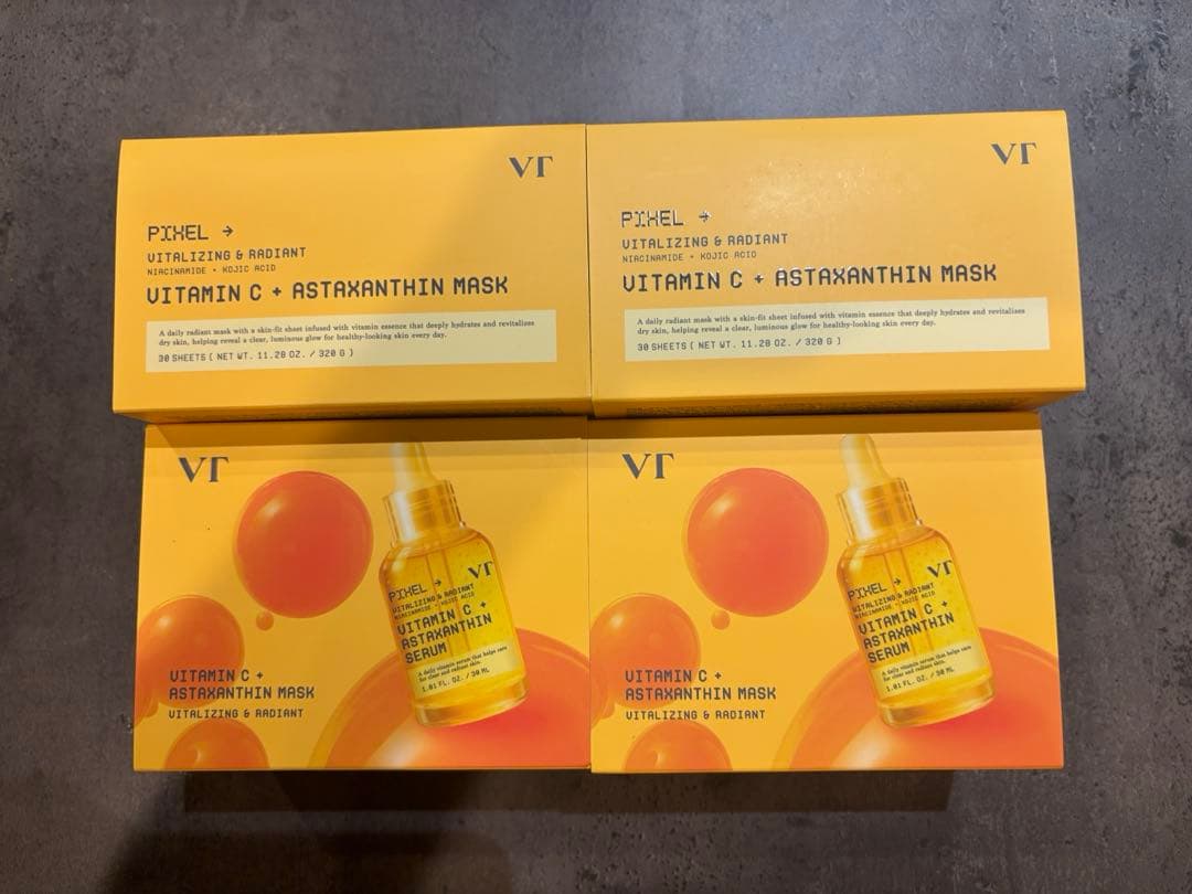 VT VITAMIN C + ASTAXANTHIN MASK pixel 4個