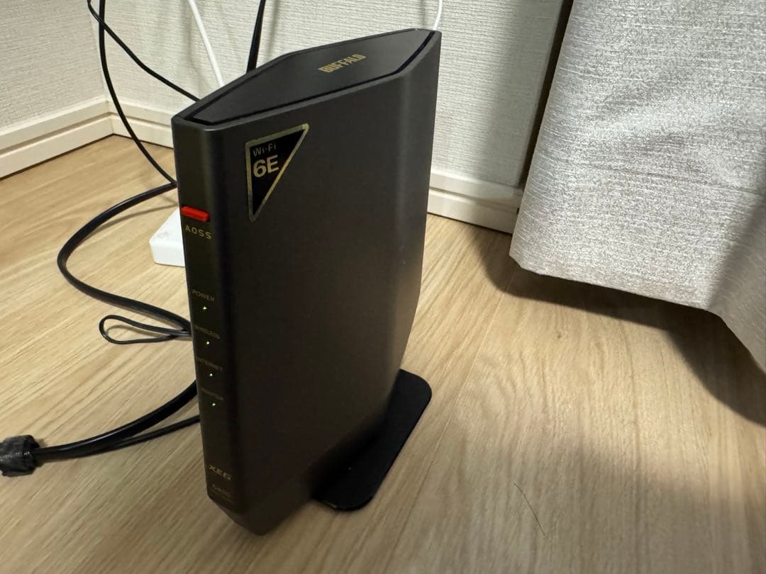 【初期化済】バッファロー Wi-Fi 6E ルーター WSR-5400XE6/N
