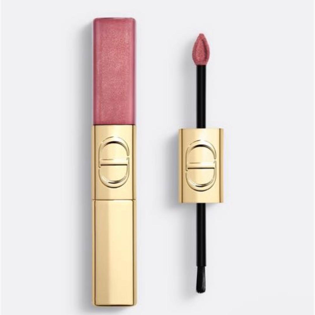 Diorルージュ ディオール シークイン リキッド デュオ 420 ピンクスター