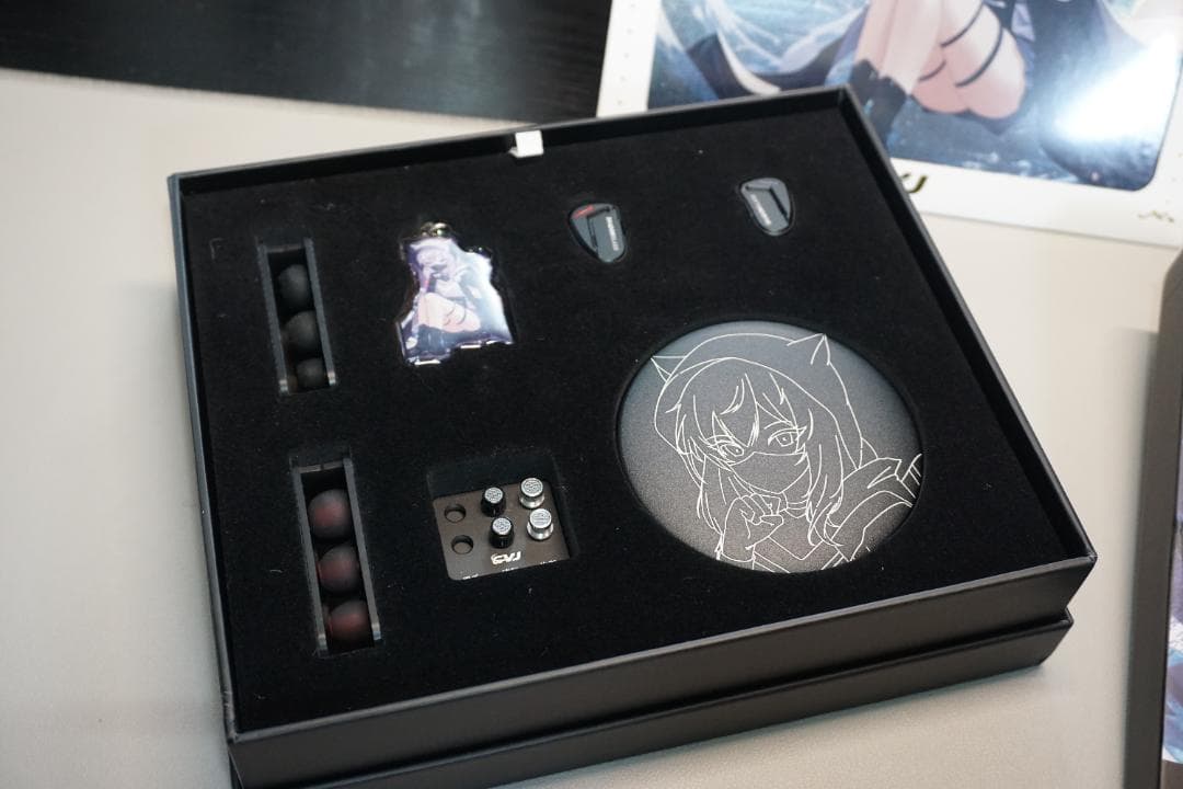 CVJ Shadow Blade IEM イヤホン 有線 振動 中華