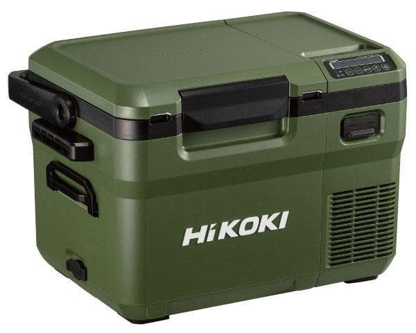 HiKOKI(18V コードレス冷温庫 フォレストグリーン【バッテリーセット】