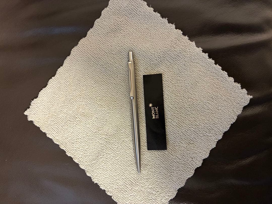 ◾️美品◾️MONTBLANC モンブラン◾️SLIM スリム シルバーボールペン◾️