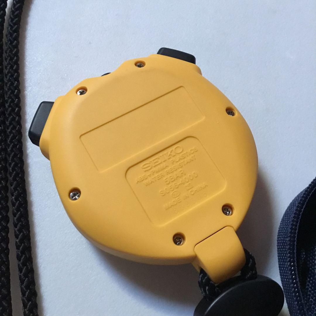 防水ストップウォッチ　SEIKO MEMORY100　S056-4000 美品