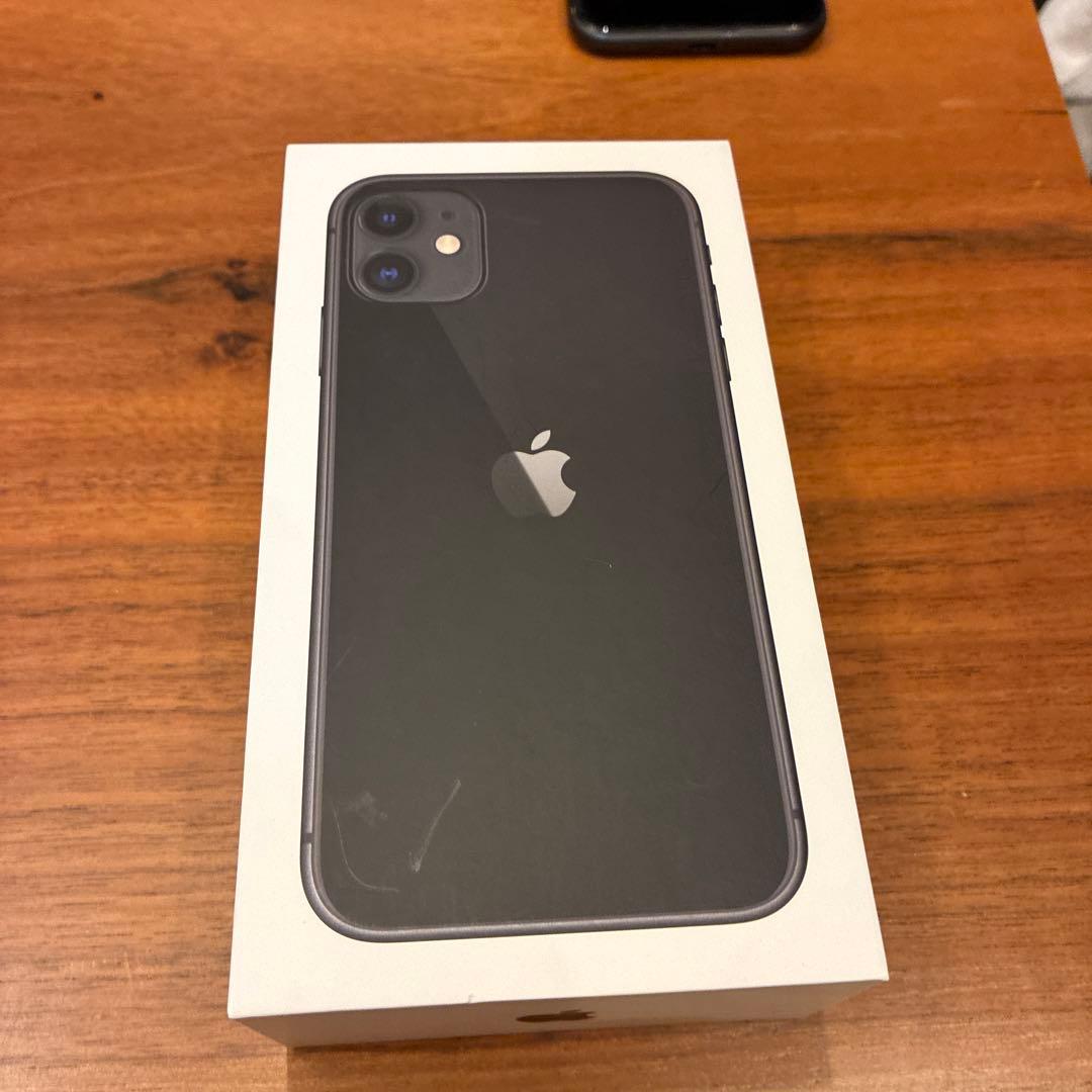 iPhone11 128 simフリー　バッテリー76% ブラック