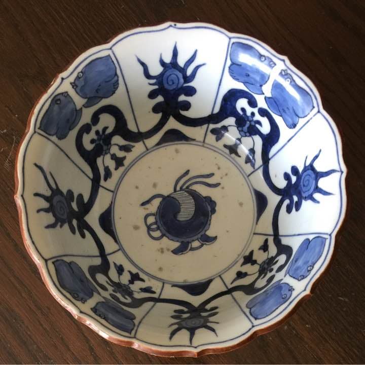 古伊万里 アンティーク 大明成化年製 大鉢 祝い鉢 食器