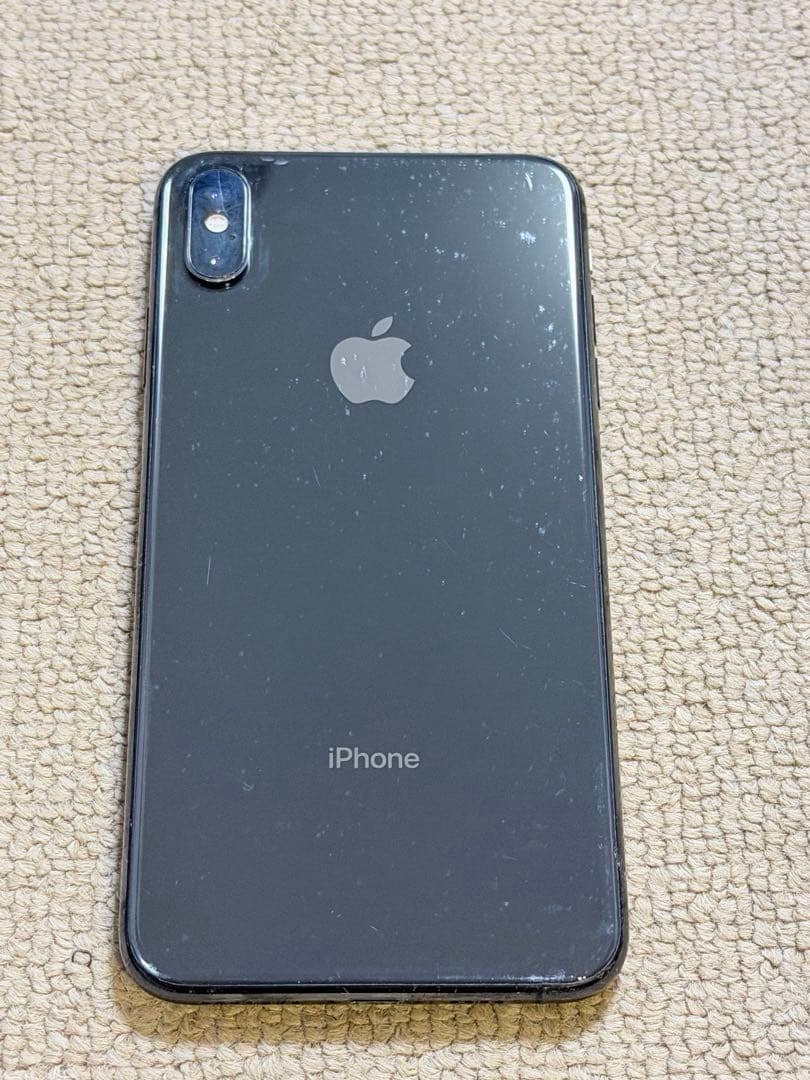 Apple iPhone XS MAX スペースグレー　バッテリー89%