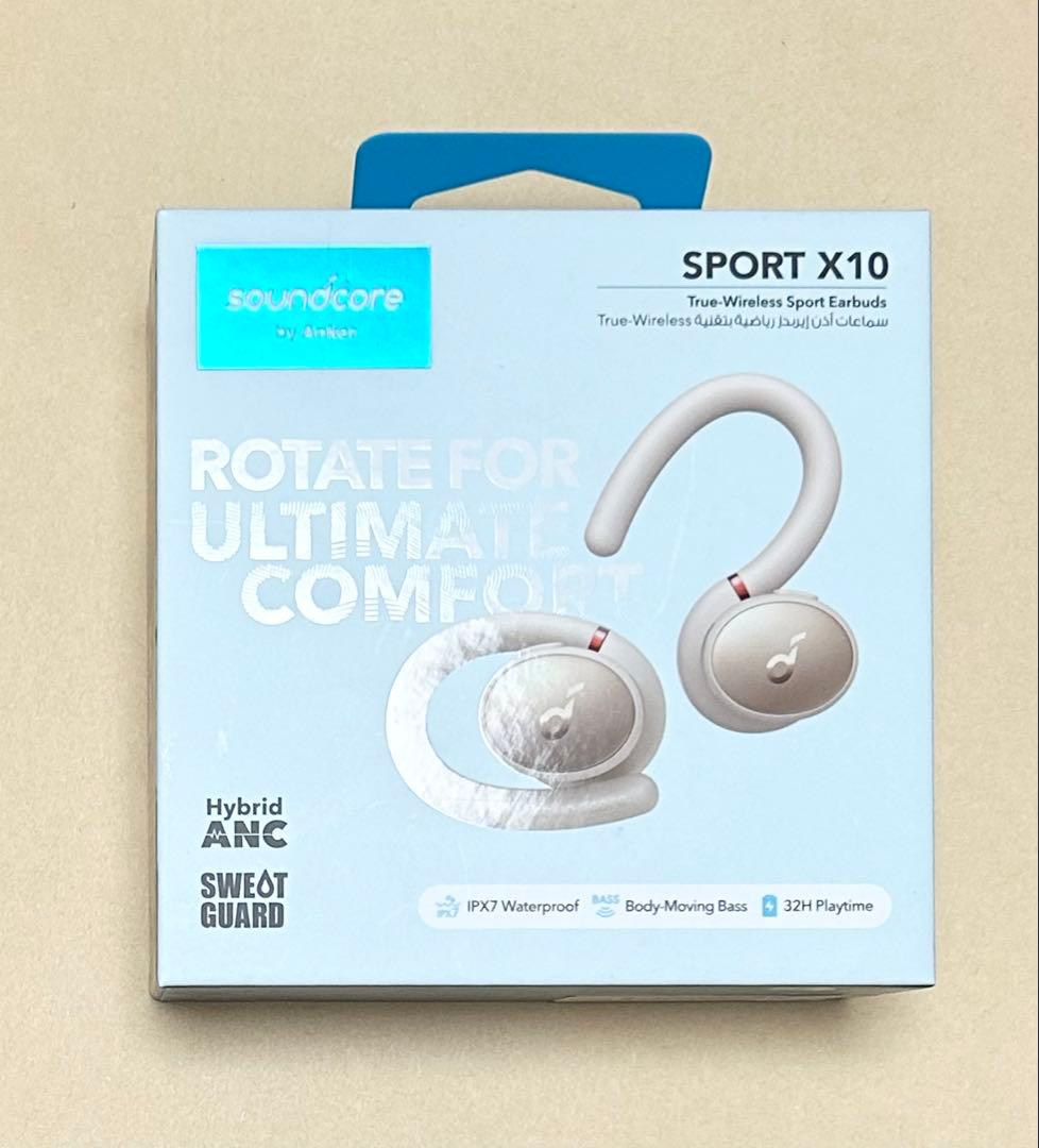 Anker soundcore Sport X10 イヤホン オフホワイト
