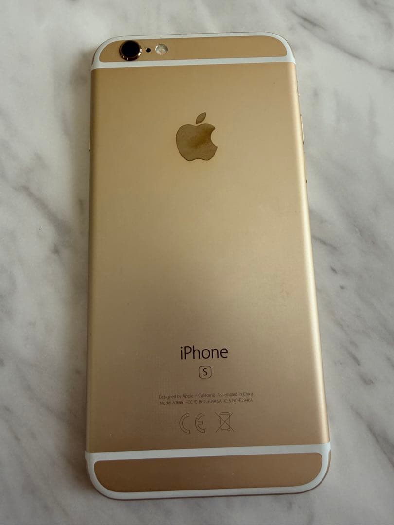 Apple iPhone 6s ゴールド 本体中古