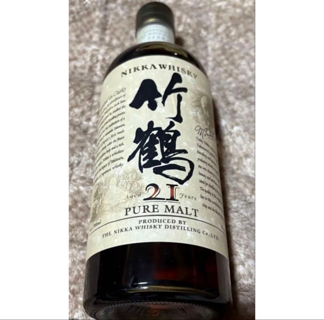NIKKA WHISKY 竹鶴 21年 ピュアモルト