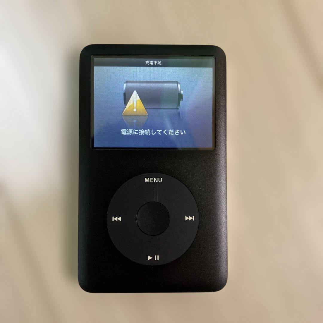 iPod クラシック A1238 80GB ブラック ジャンク