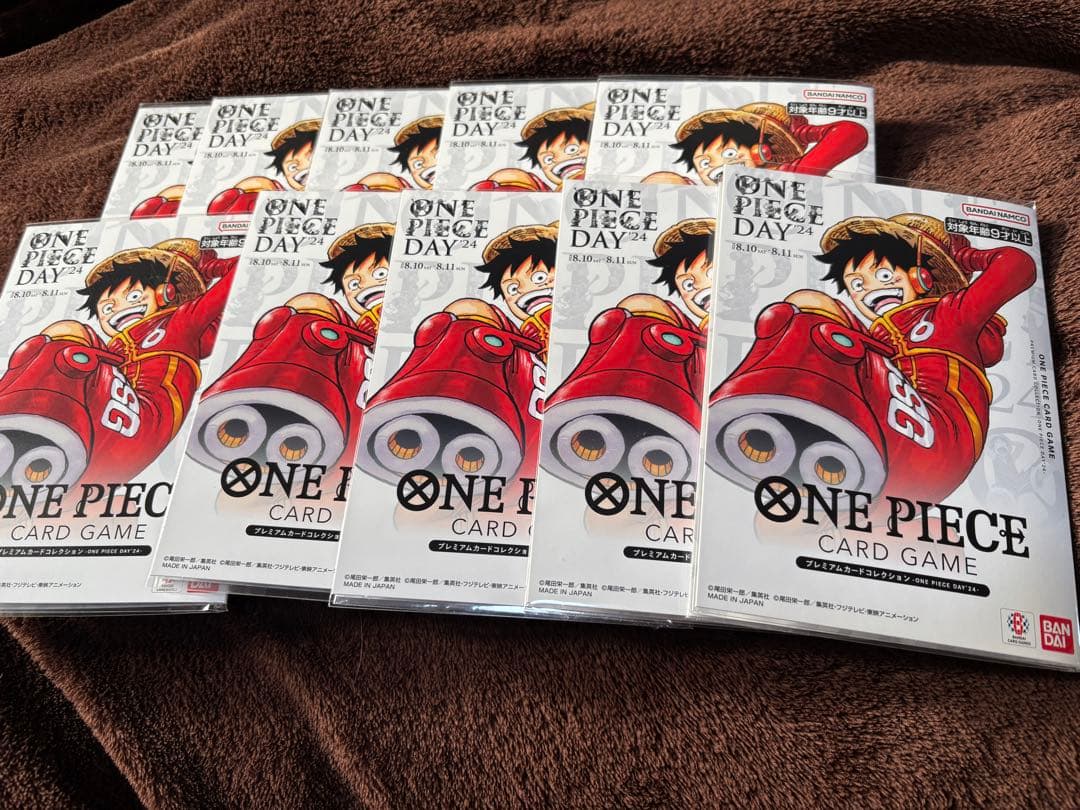 ワンピースカードゲーム ONEPIECE DAY 2024 10冊セット ルフィ