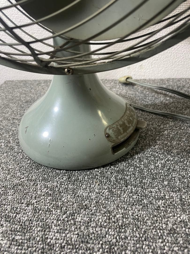 Toshiba グレー 5枚羽根 卓上扇風機