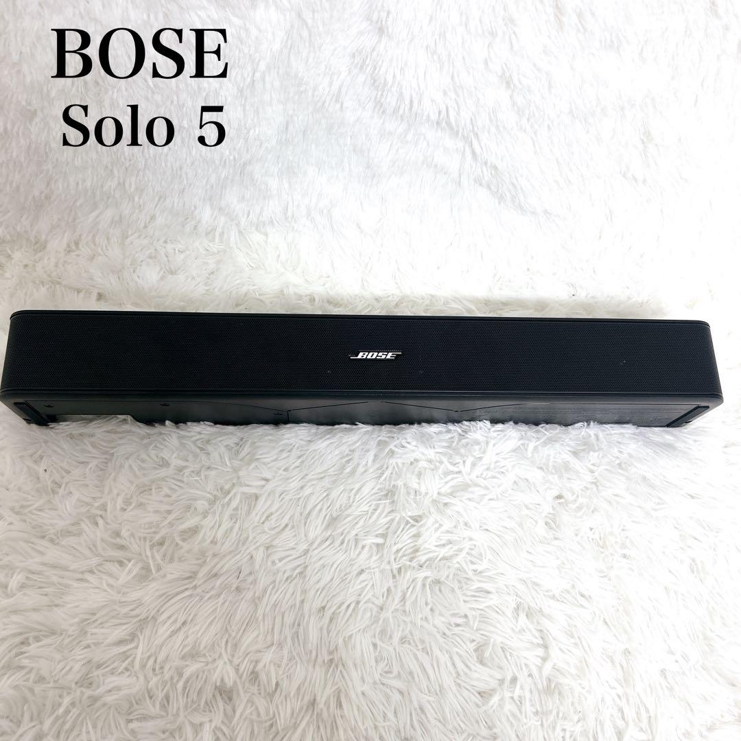 【美品】BOSE Solo 5 TVsound system 418775