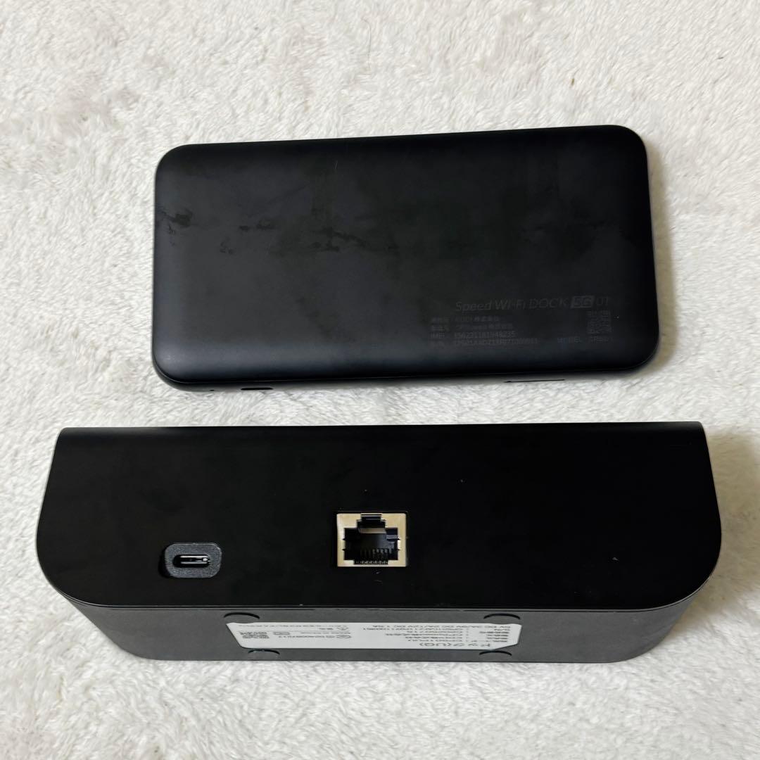 その他 UQ WiMAX Speed Wi-Fi DOCK 5G 01