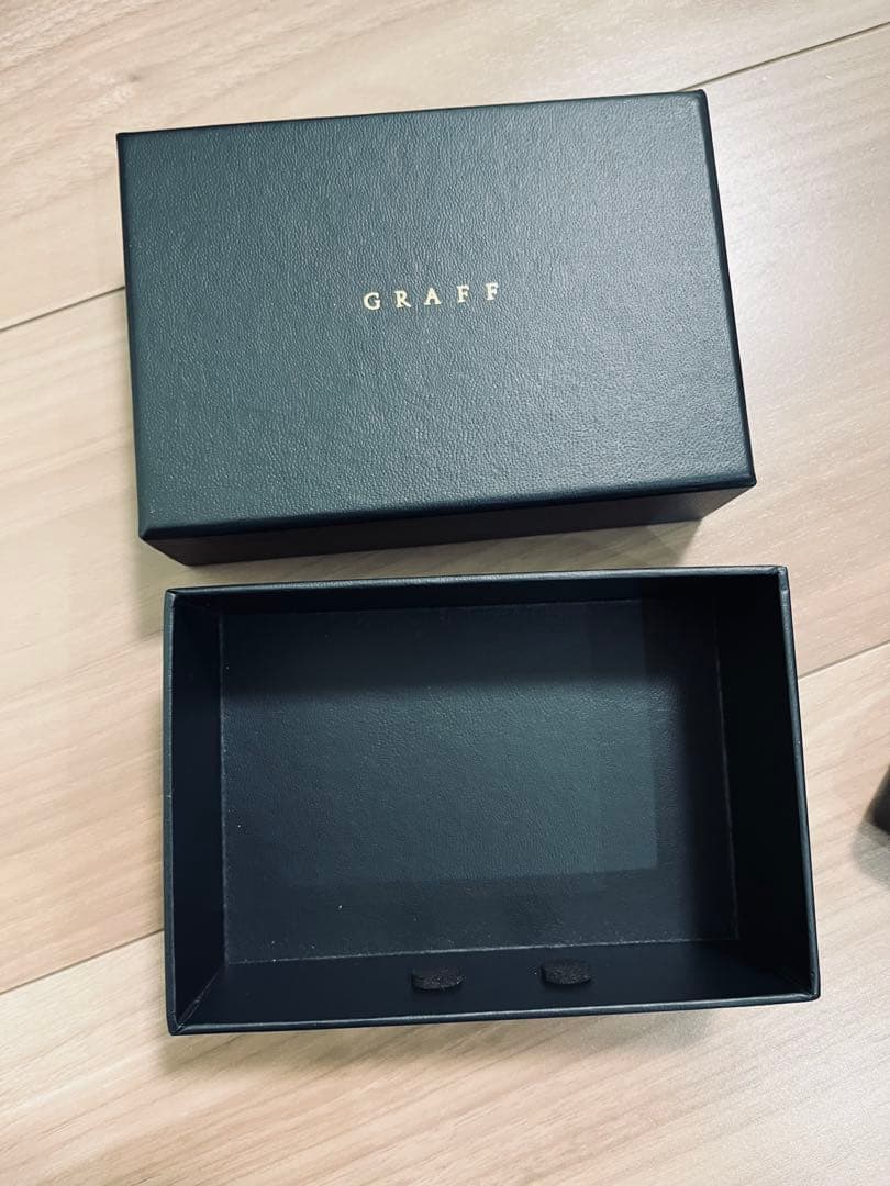 グラフ　ネックレスBOX 空箱&ショップ袋セット