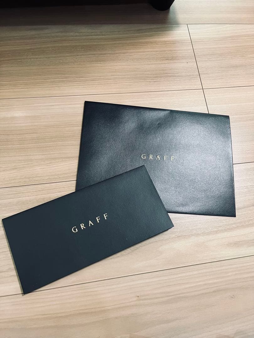 グラフ　ネックレスBOX 空箱&ショップ袋セット
