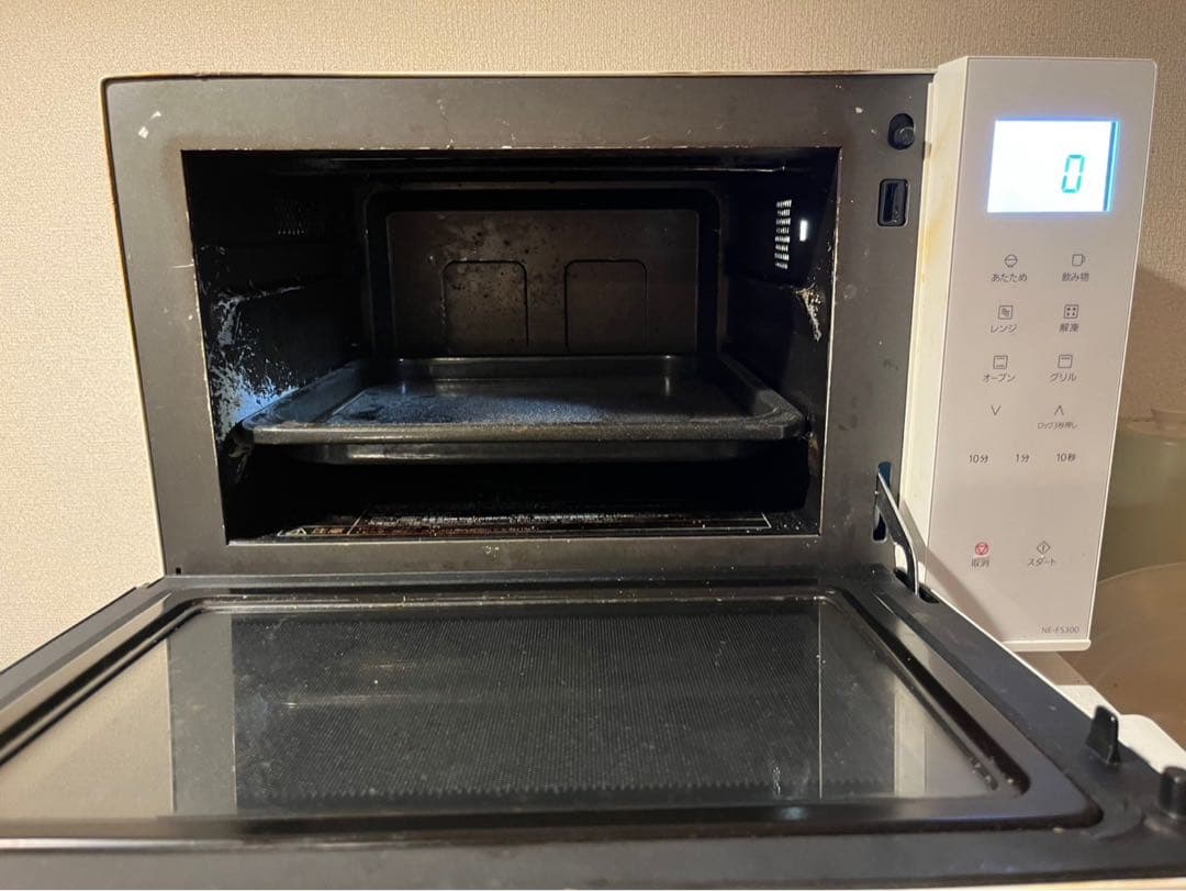 Panasonic オーブンレンジ NE-FS300-W 2021年製