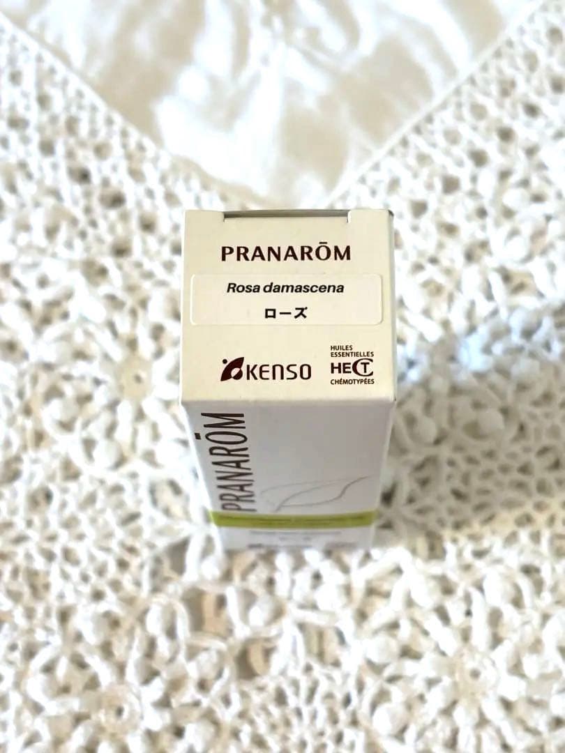 【高品質】PRANARŌM エッセンシャルオイル ダマスクローズ5ml成分分析表