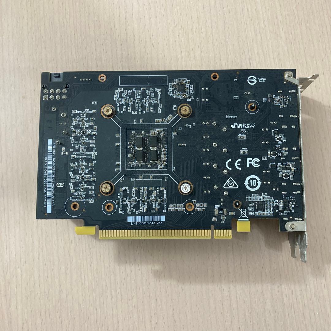 MSI AERO グラフィックボード　1660