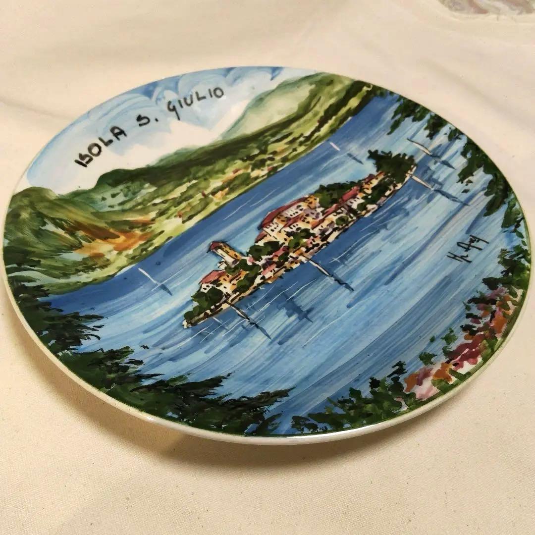 Isola S. Giulio 陶器プレート稀少