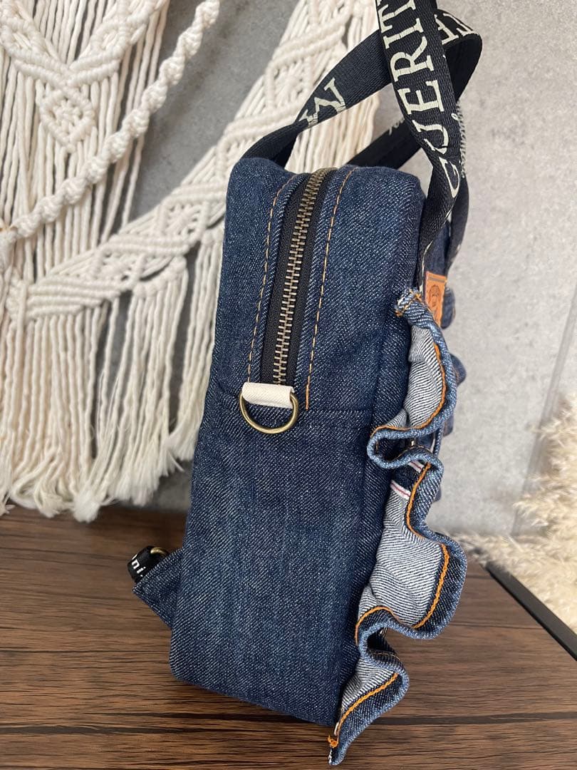 デニムリメイク3wayショルダーバッグ