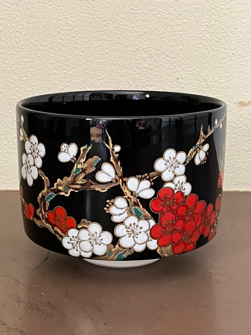 花柄茶碗セット　I・E・I頒布抹茶茶碗セット