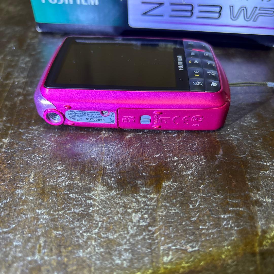 デジタルカメラFUJIFILM FINEPIX Z33WPピンク 一式