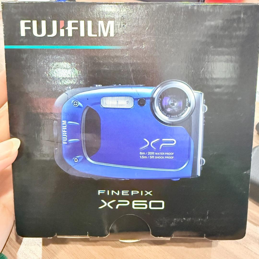 FUJIFILM FINEPIX XP60 防水・防塵デジタルカメラ コンパクト