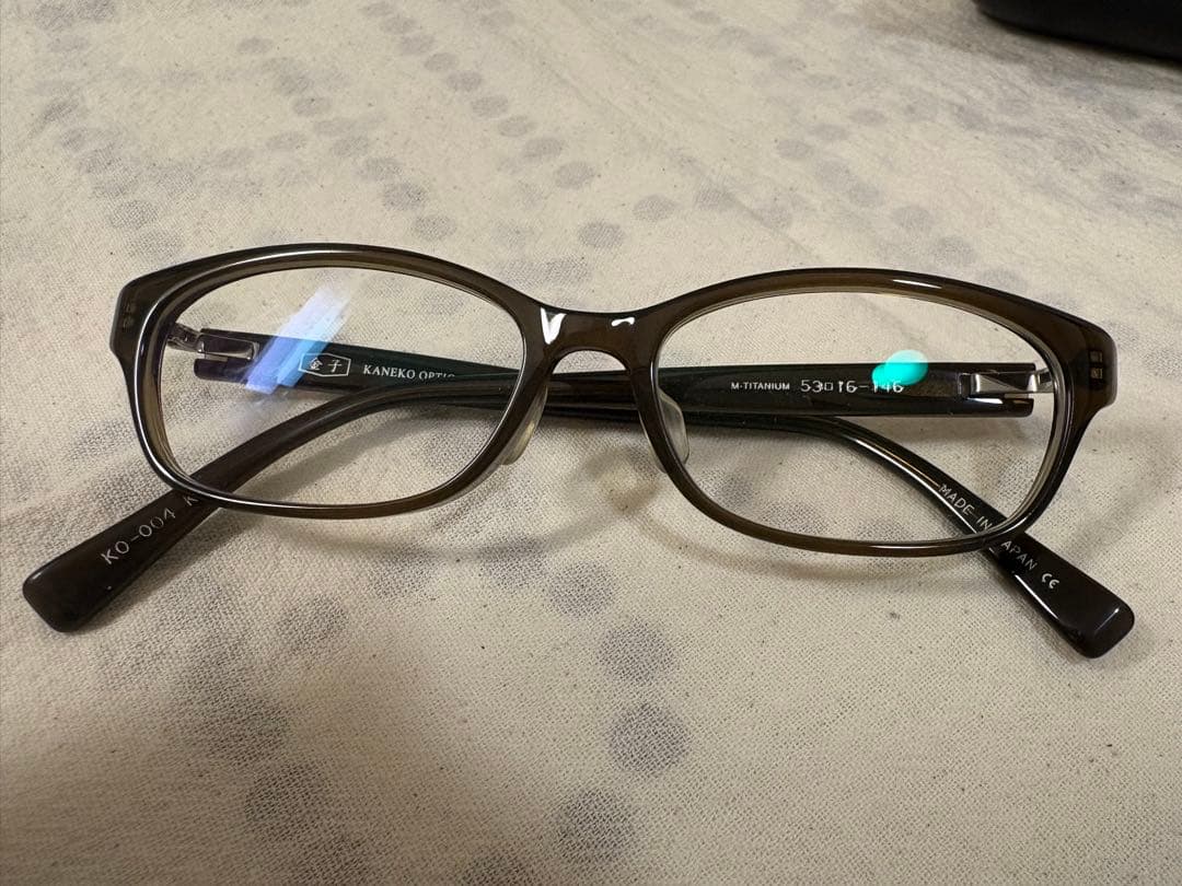 金子眼鏡店 KANEKO OPTICAL 5316-146 ダークブラウン