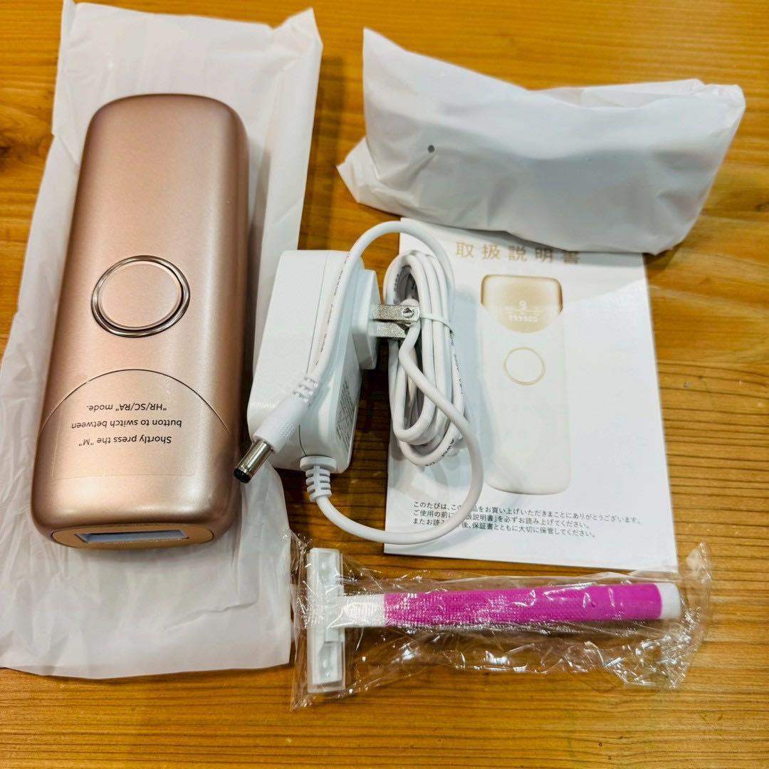 脱毛器 メンズ 髭 レディースvio対応 IPL光レーザー家庭用脱毛器　新品