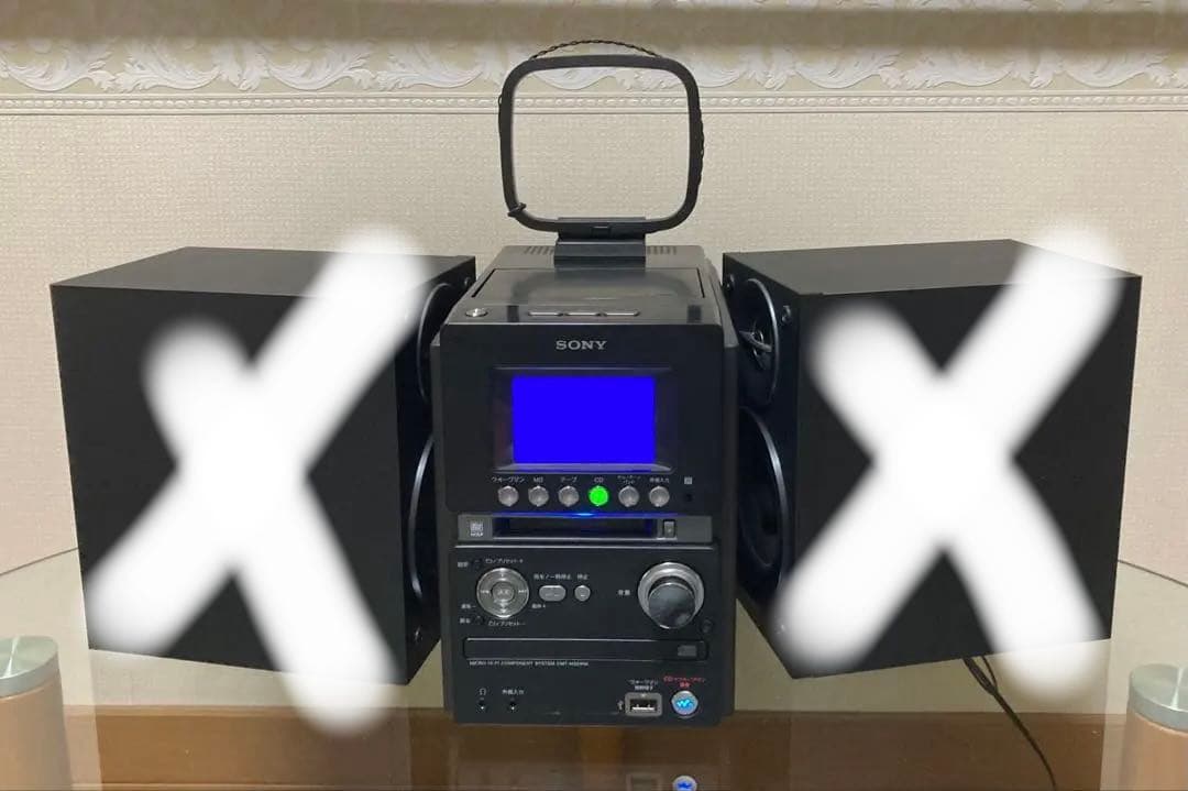 【美品メンテ可動品】Bluetooth・Sony・コンポ HCD-M35WM