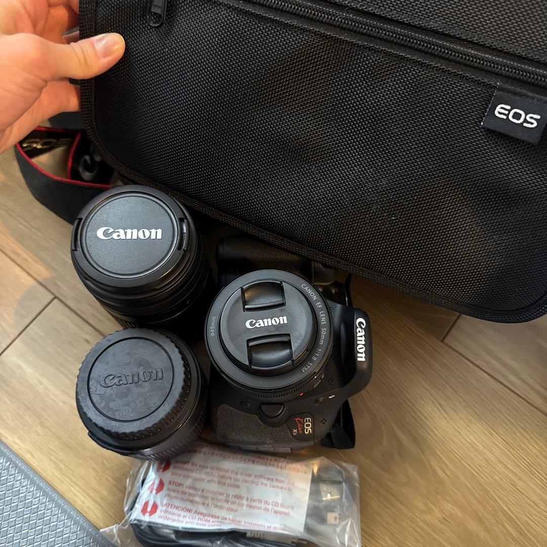 Canon EOS Kiss X5 トリプルレンズセット