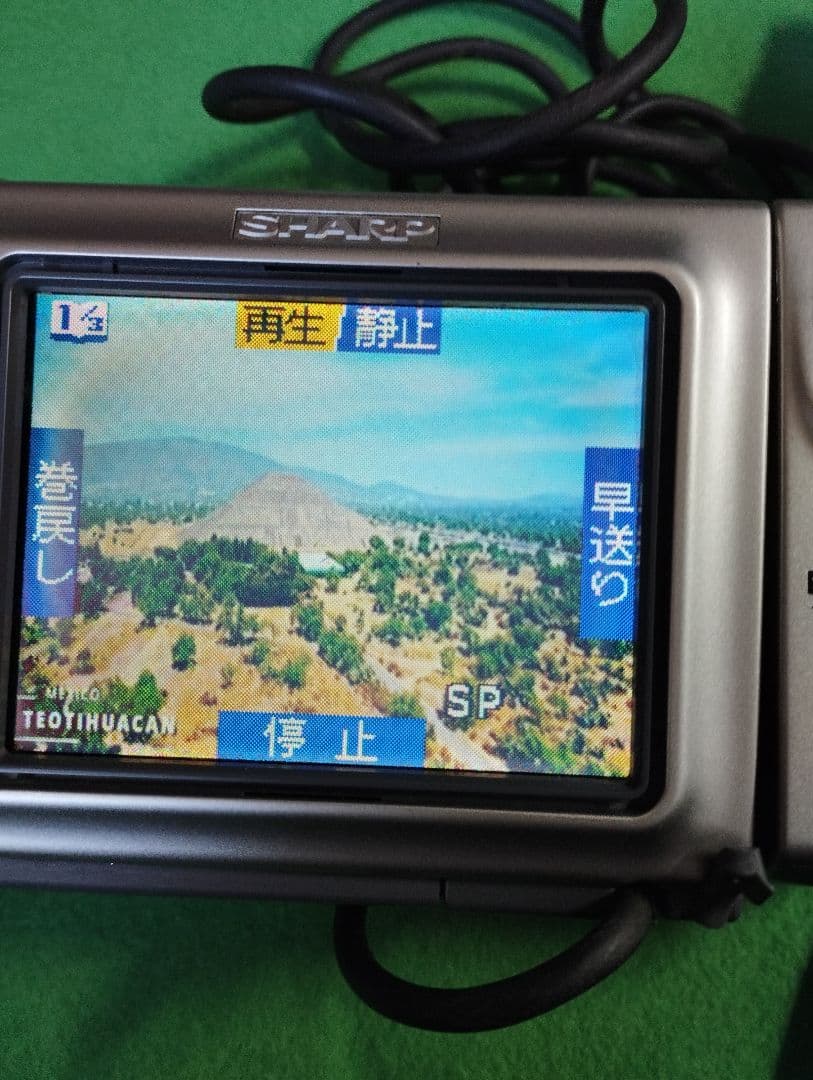 シャープ　miniDV ビデオカメラ　動作品　ダビングに◎
