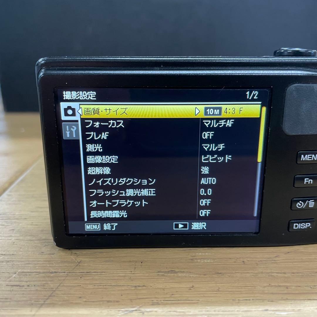 動作品 RICOH CX5 コンパクトデジタルカメラ ブラック