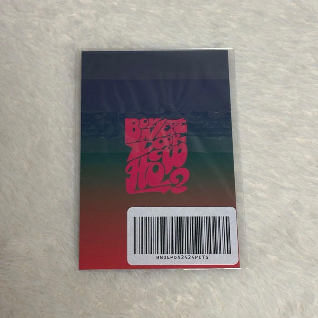 BOYNEXTDOOR テサン 直筆サイン HOW
