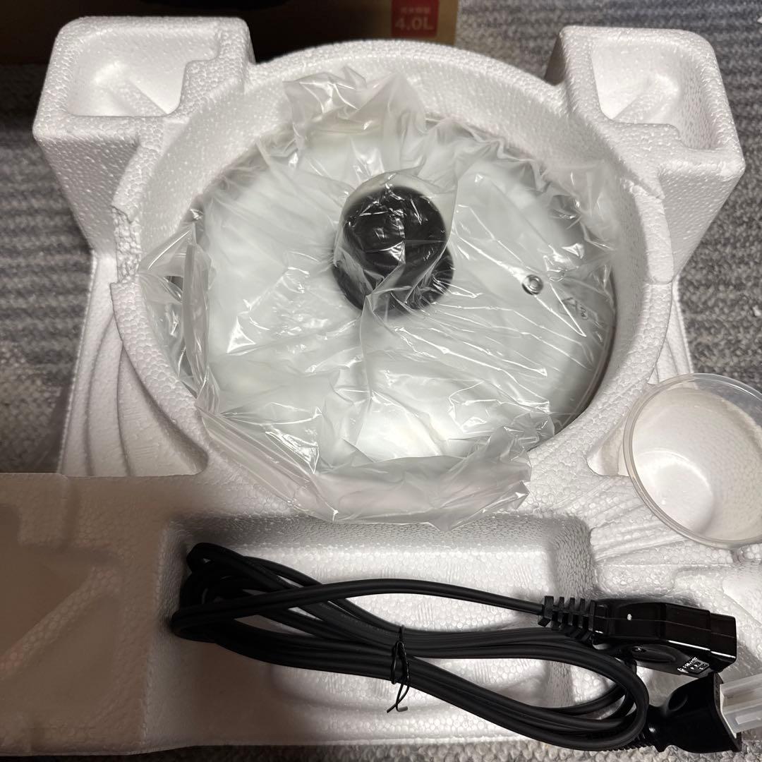 新品未使用 アイリスオーヤマ 電気圧力鍋 PMPC-MA4 ブラック
