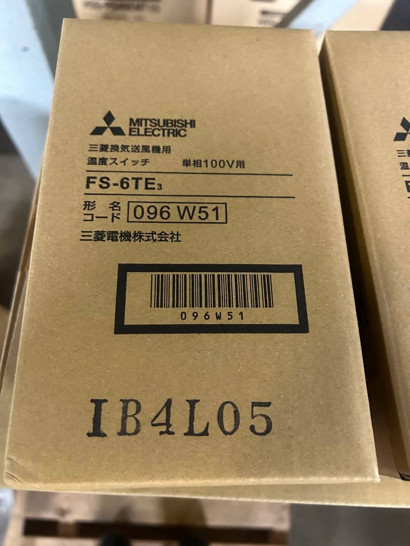 三菱電機　温度スイッチ　FS-6TE3