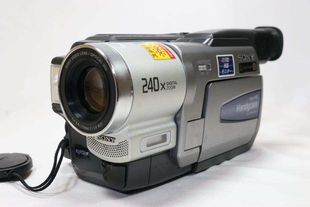 【動作品】 SONY ビデオカメラ CCD-TRV86 8mm Hi8 テープ