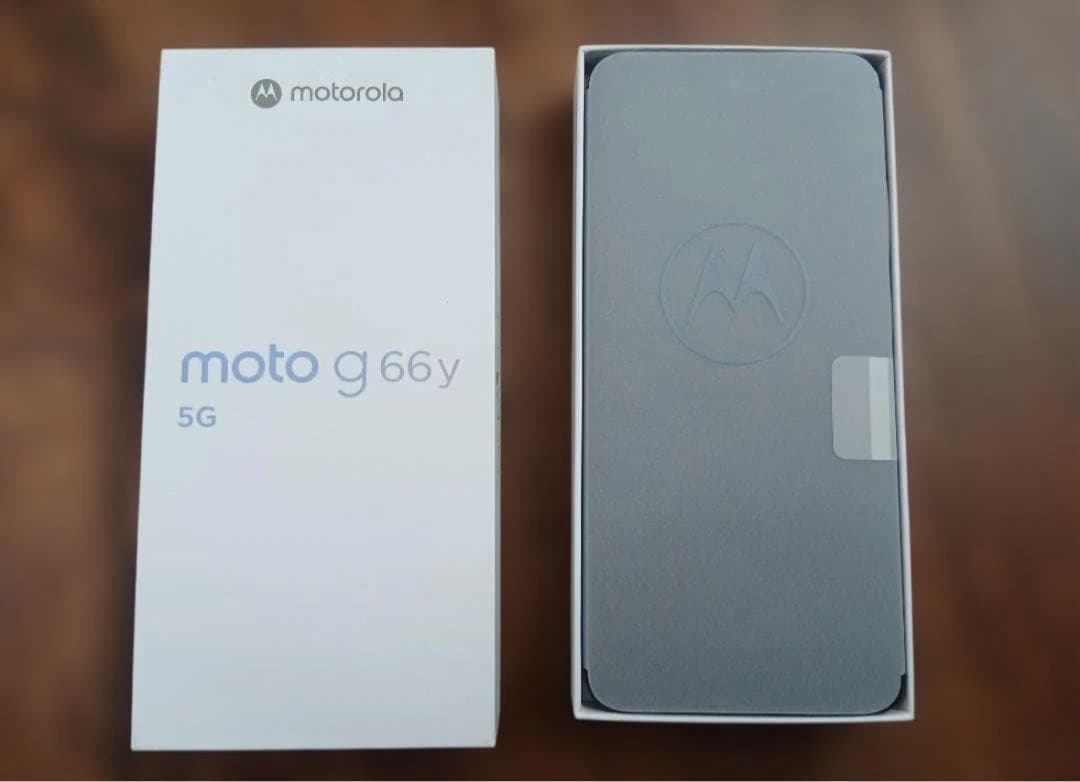 グ*ン様 Motorol moto g 66y 5G ブラック 本体 新品　開通