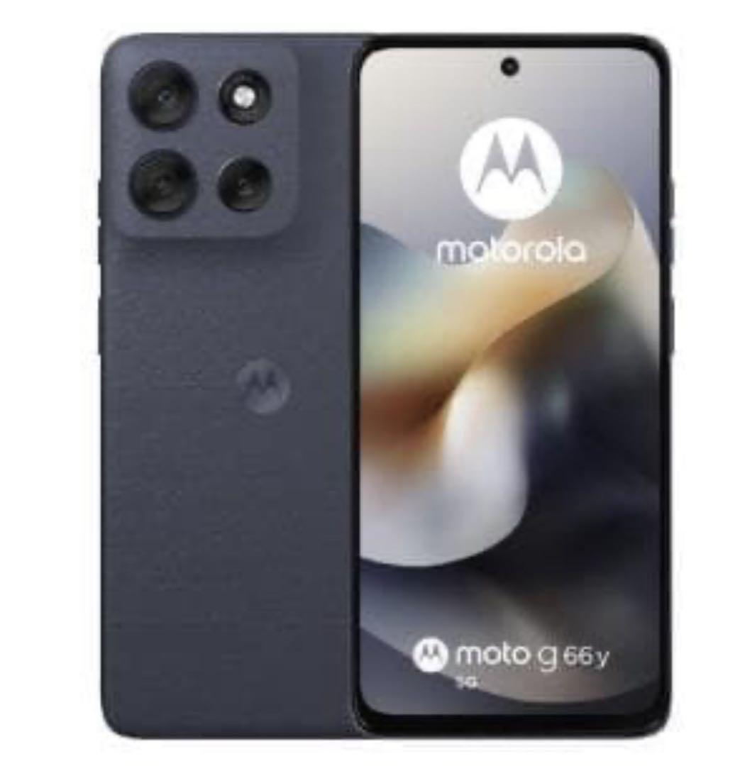グ*ン様 Motorol moto g 66y 5G ブラック 本体 新品　開通