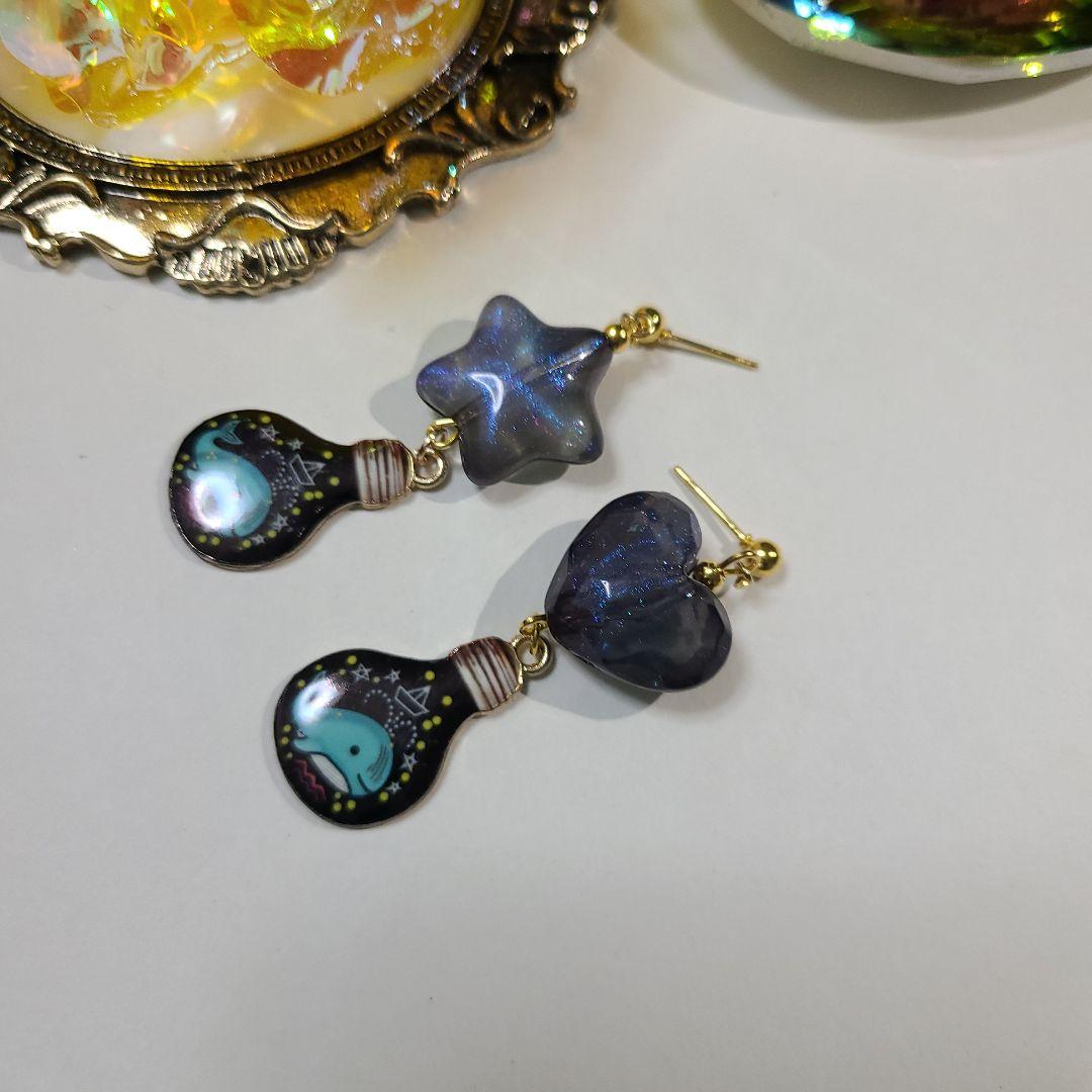 ハンドメイドピアス1796
