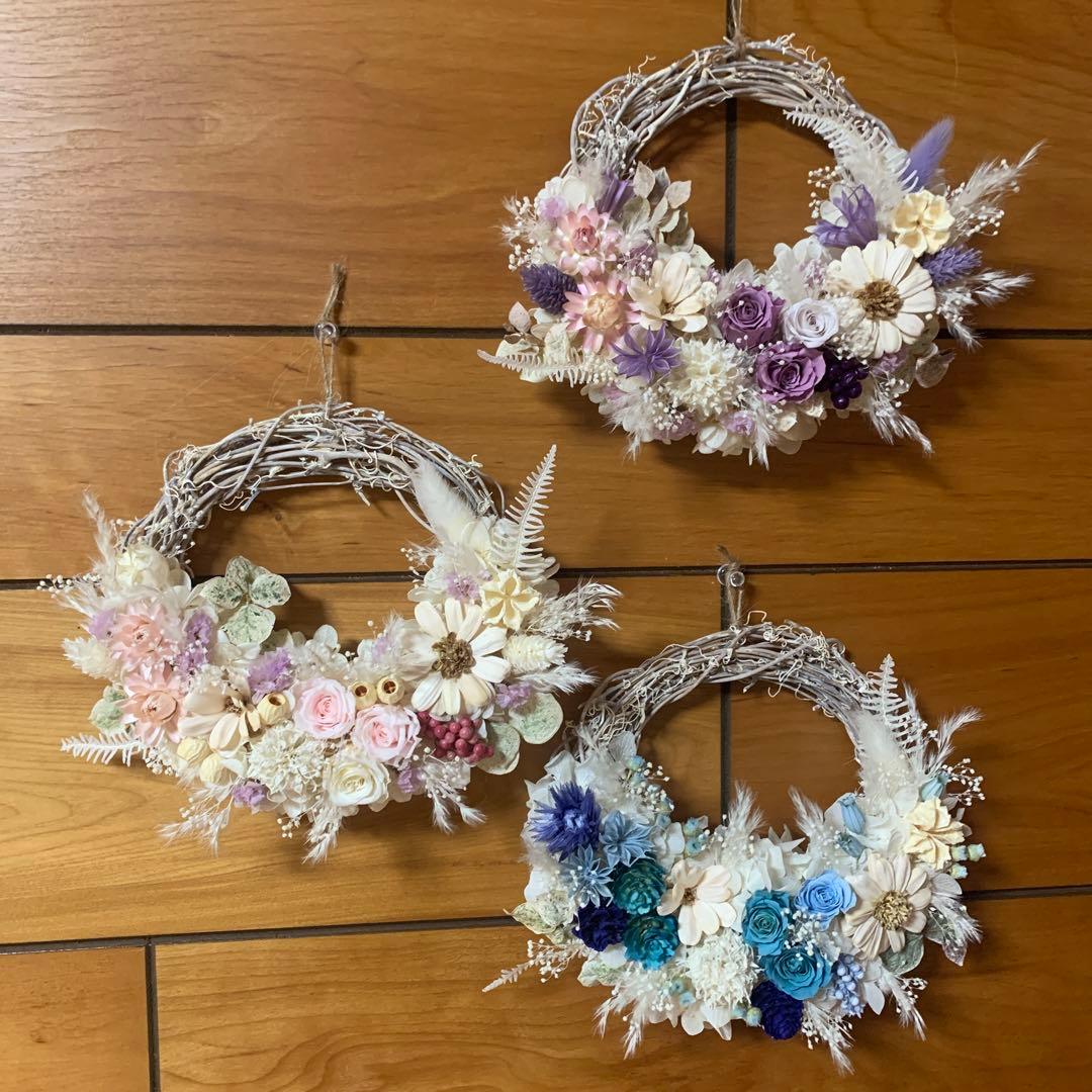 ワークショップに展示♡ウインターブルー