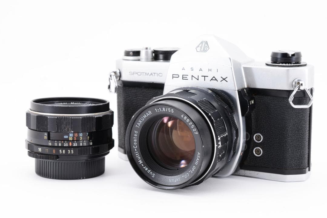 フィルムカメラ PENTAX SP & SMC Takumar 55mm 35mm SO133