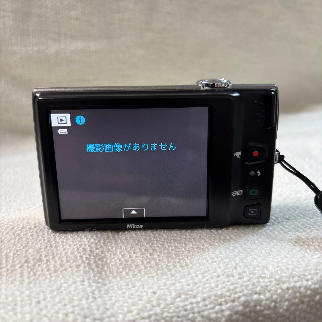 Nikon COOLPIX S6100 コンパクトデジタルカメラ　シルバー