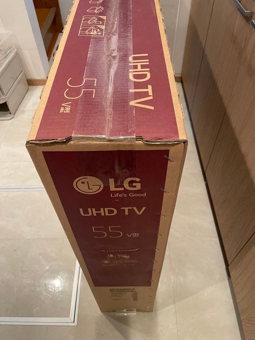 未開封品 LG 55型 液晶 カラー テレビ 55UK6300PJF 4K対応
