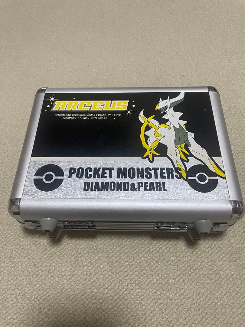 ポケットモンスター ポータブルケース (アルセウス)＋ポケカ アルセウスセット